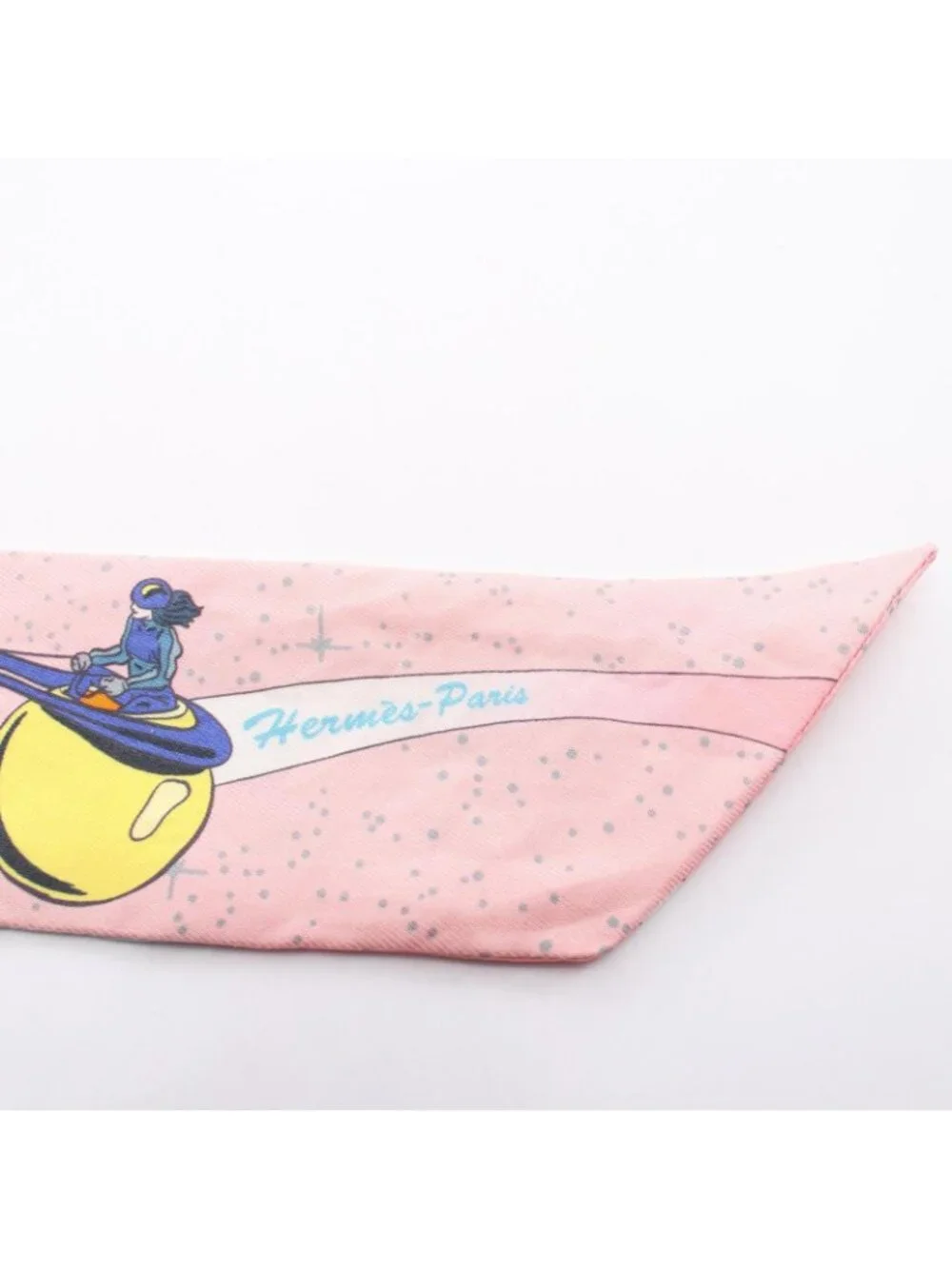 Hermes Scarf Twill Space Derby Silk